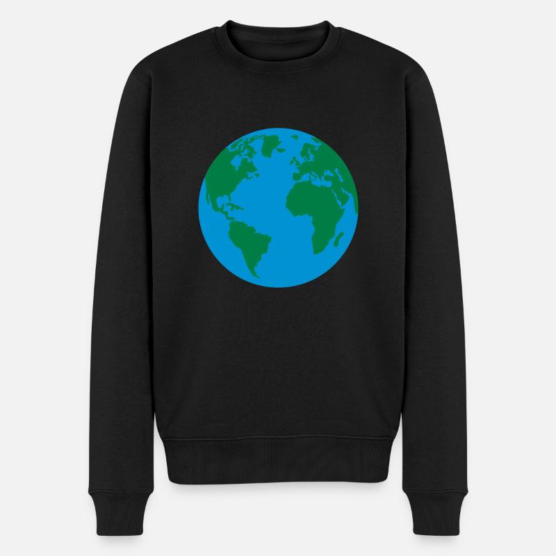 Terre - Pull Premium bio Homme - noir
