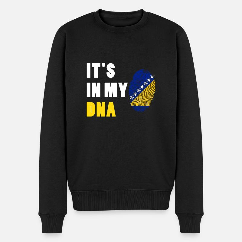 Bosnien Herzegowina | Bosnier Bosnisch Geschenke - Männer Premium Bio Pullover - Schwarz