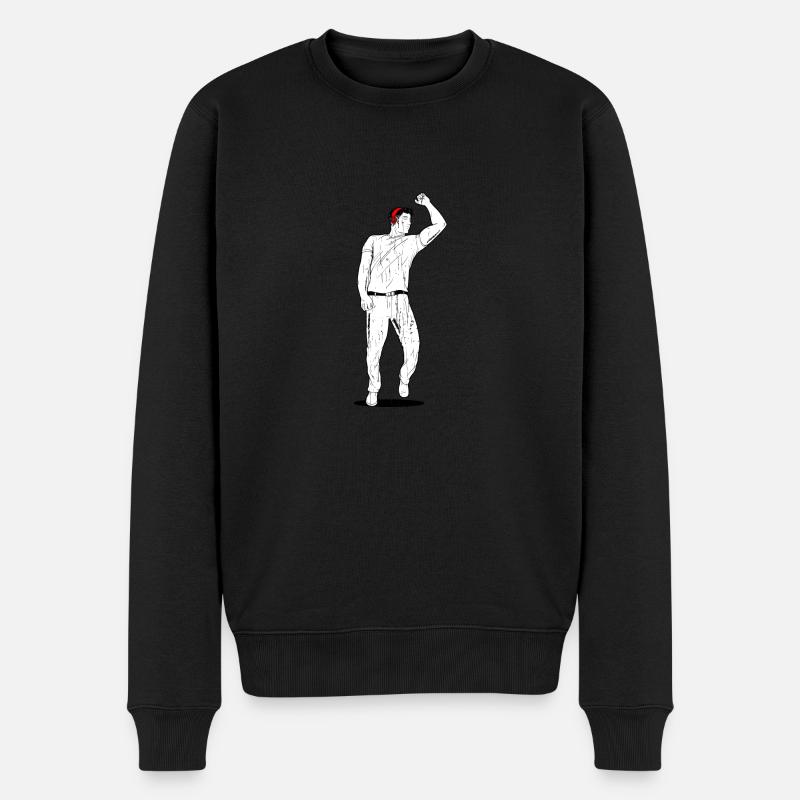 Dance Move Silhouette Danseur - Pull Premium bio Homme - noir