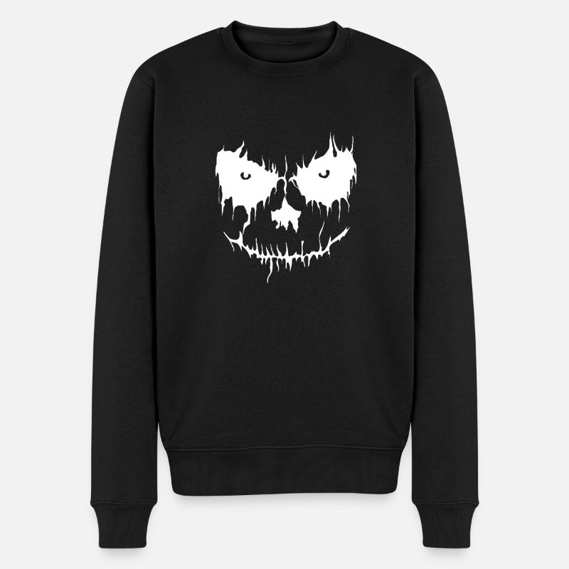 Mauvais visage - Pull Premium bio Homme - noir