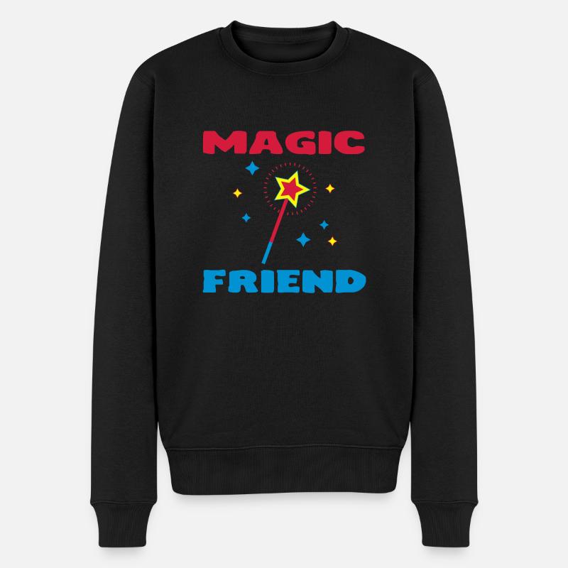 Friend / Nanny / Girlfriend / Daddy / Mom / Papy - Pull Premium bio Homme - noir