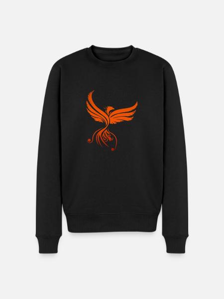Egypt Symbol Phoenix Gift Idea - Men's Premium Organic Jumper - black