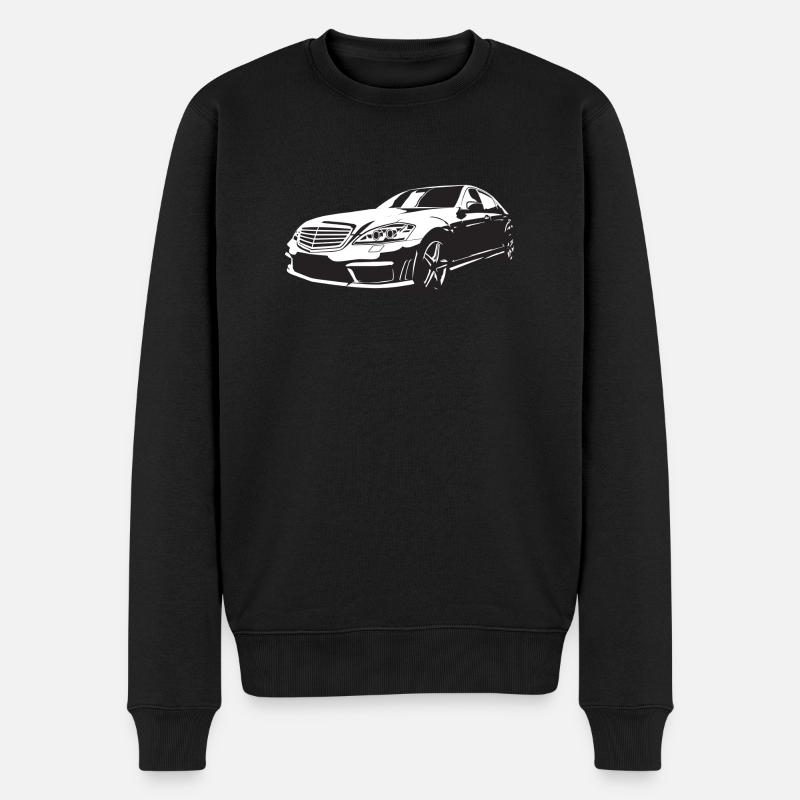 front Design - Pull Premium bio Homme - noir