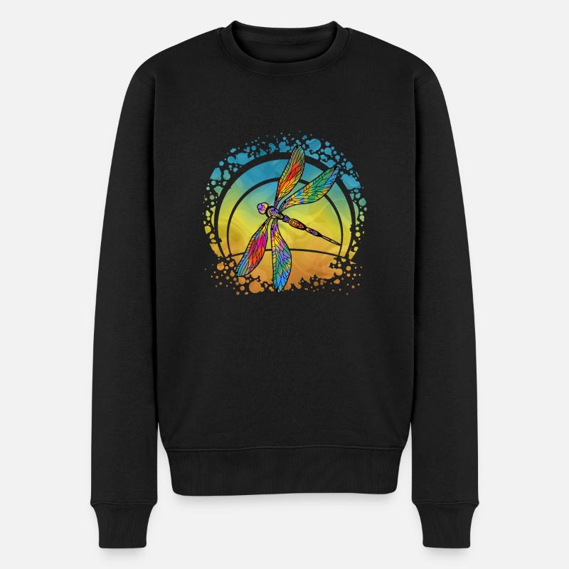 Libellule - Pull Premium bio Homme - noir