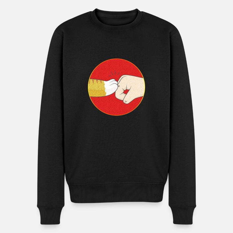 cat - Pull Premium bio Homme - noir