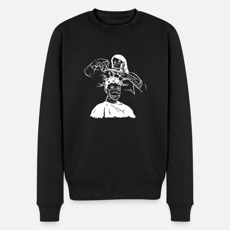 Coiffeur, coiffeur, styliste - Pull Premium bio Homme - noir