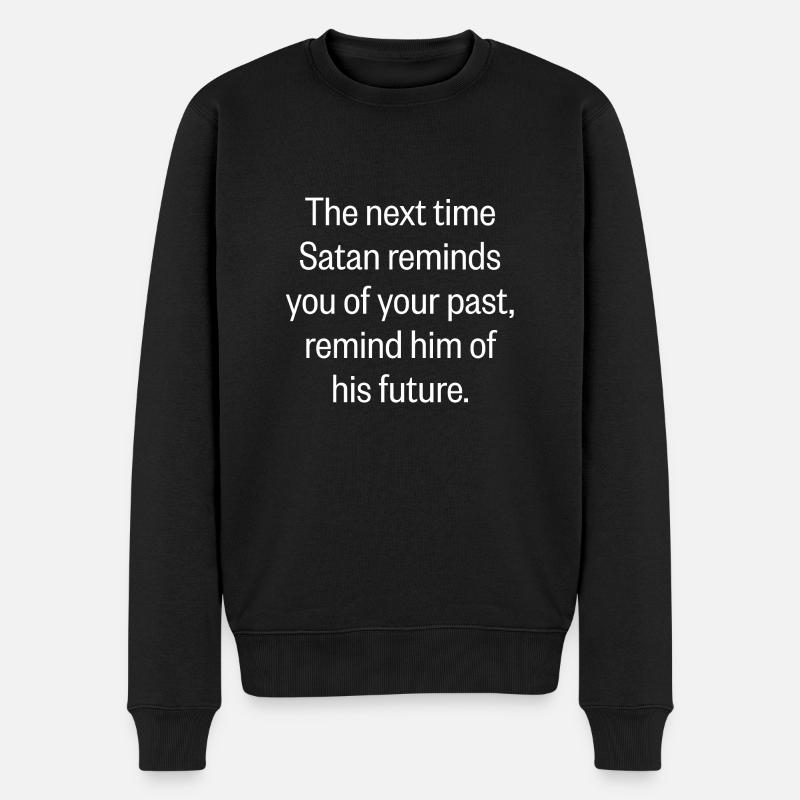 Dieu vous protège - Pull Premium bio Homme - noir