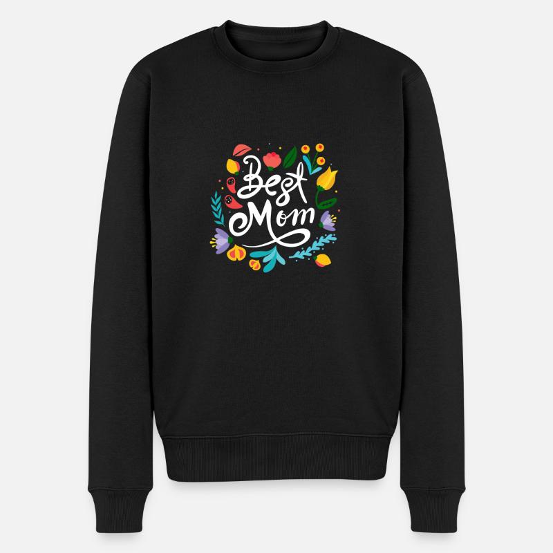 Best Mom Best Mom - Pull Premium bio Homme - noir