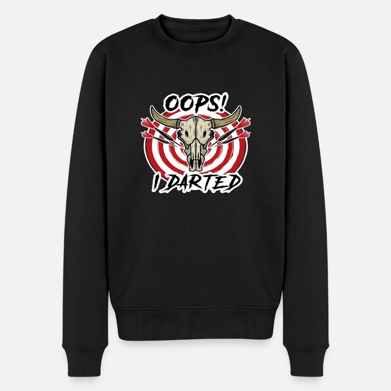 Oops I Darted - Pull Premium bio Homme - noir