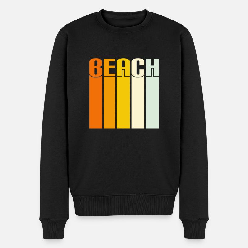 Beach - Pull Premium bio Homme - noir