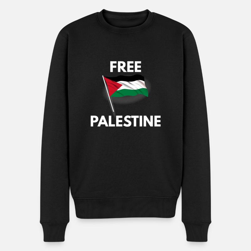 Libérer la Palestine - Pull Premium bio Homme - noir