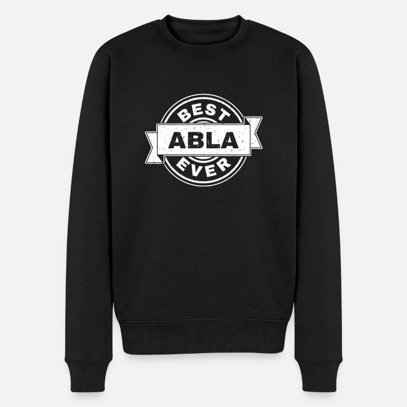 Best Abla Ever - Pull Premium bio Homme - noir
