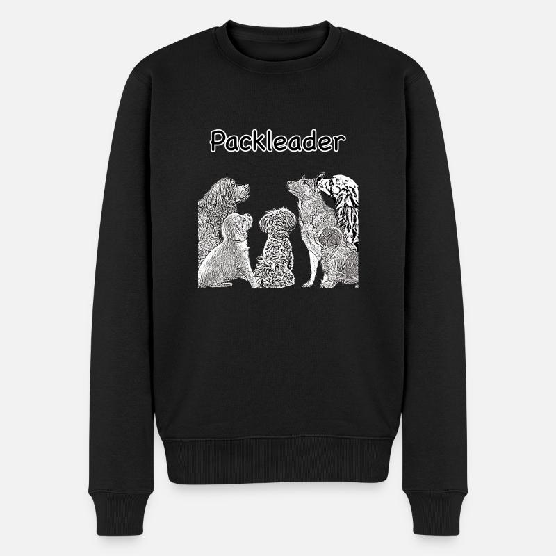 Chef de meute - Pull Premium bio Homme - noir