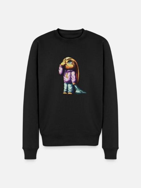 Sleepy Rappit Child - Men's Premium Organic Jumper - black
