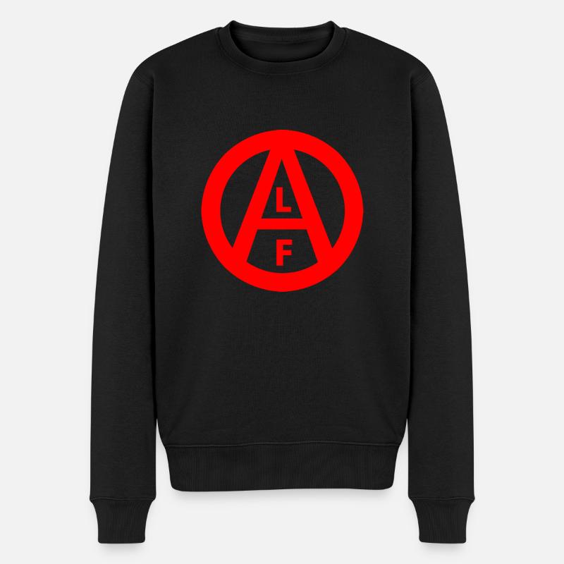 Symbole ALF rouge - Pull Premium bio Homme - noir