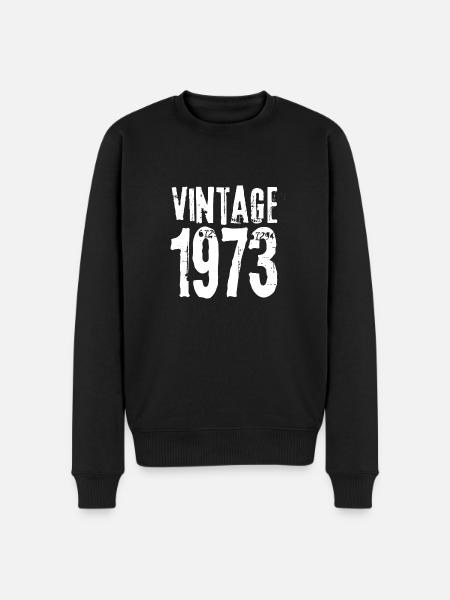 Millésime 1973 - Pull Premium bio Homme - noir