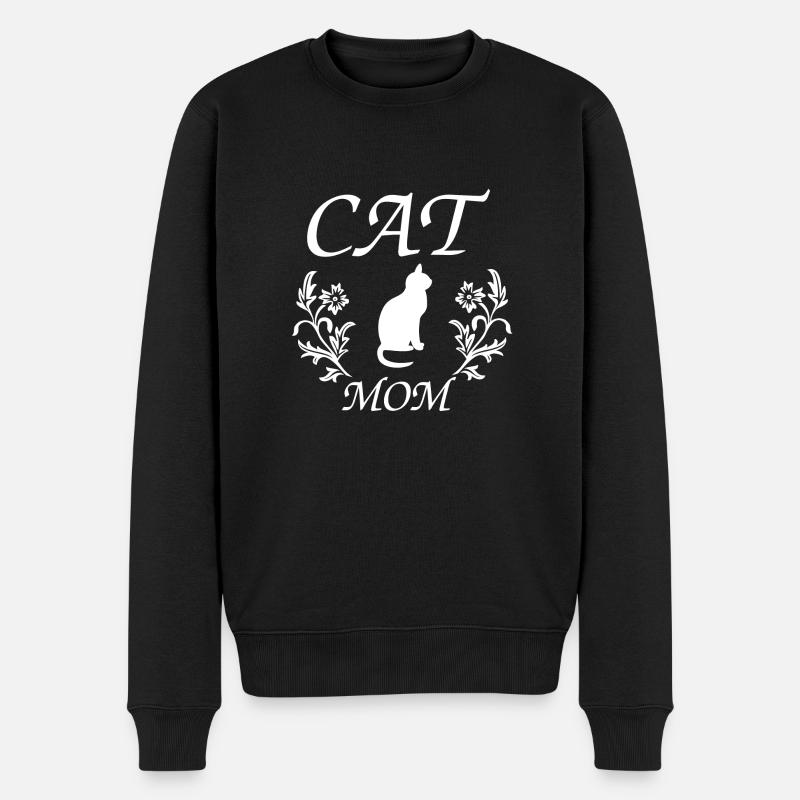 Chat - Pull Premium bio Homme - noir