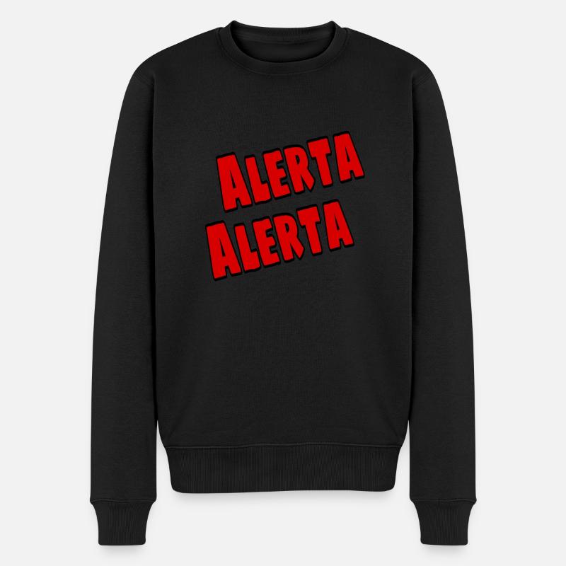 Antifa - Pull Premium bio Homme - noir