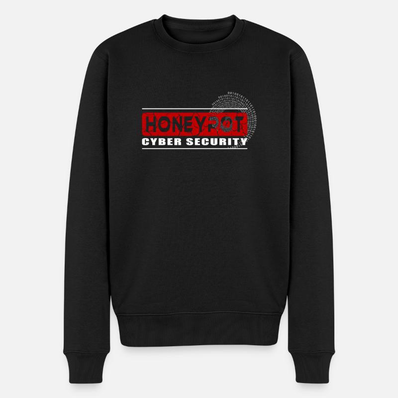 Honeypot Cybersécurité - Pull Premium bio Homme - noir