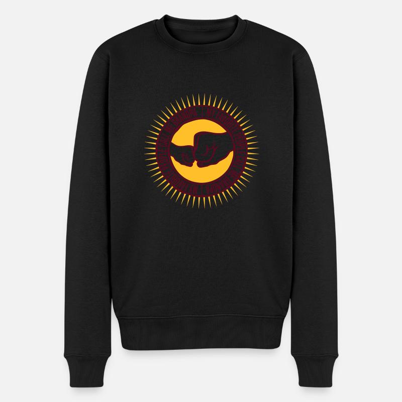 Les gens m’appellent grand-père - Pull Premium bio Homme - noir