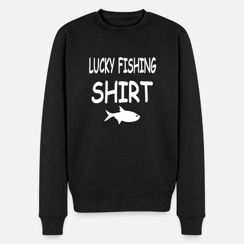 Pêche - Pull Premium bio Homme - noir