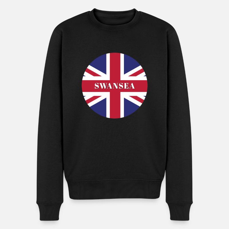 Swansea - Pull Premium bio Homme - noir