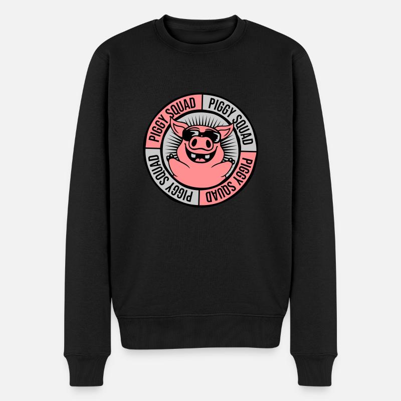 Équipe Ring Piggy Squad - Pull Premium bio Homme - noir