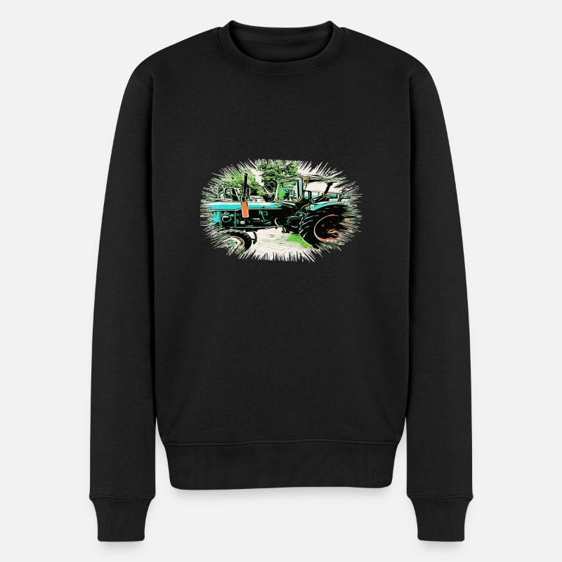 Tracteur - Pull Premium bio Homme - noir