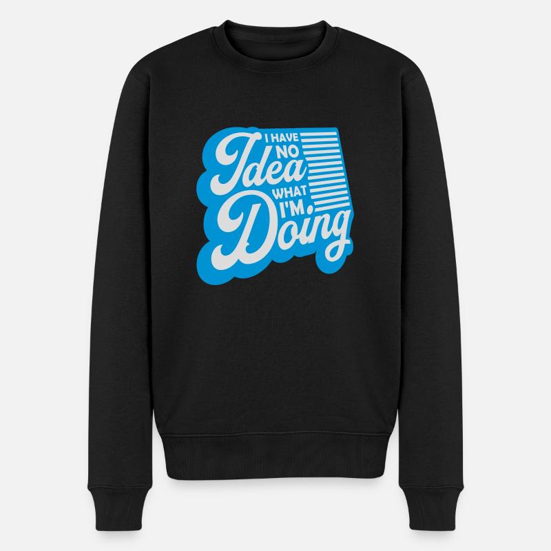 Aucune idée - Pull Premium bio Homme - noir