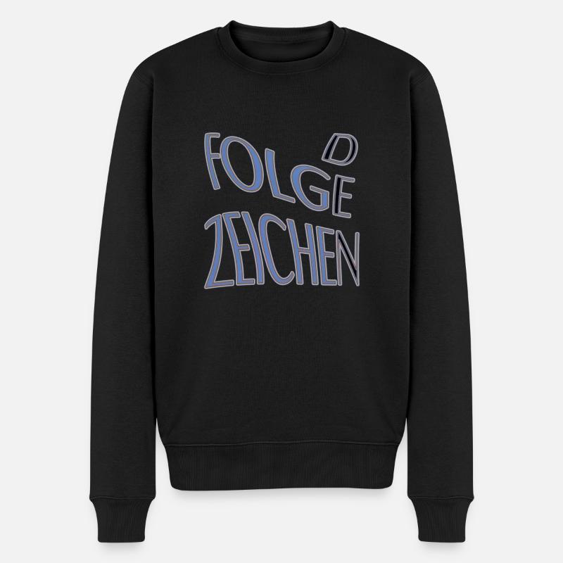 Suivez les panneaux - Pull Premium bio Homme - noir