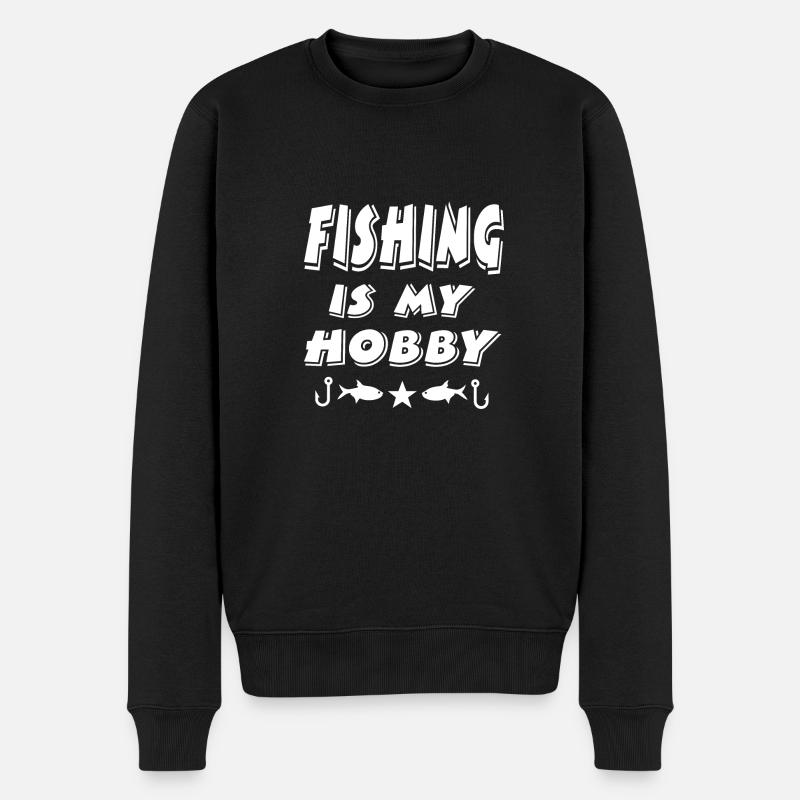 Pêche - Pull Premium bio Homme - noir