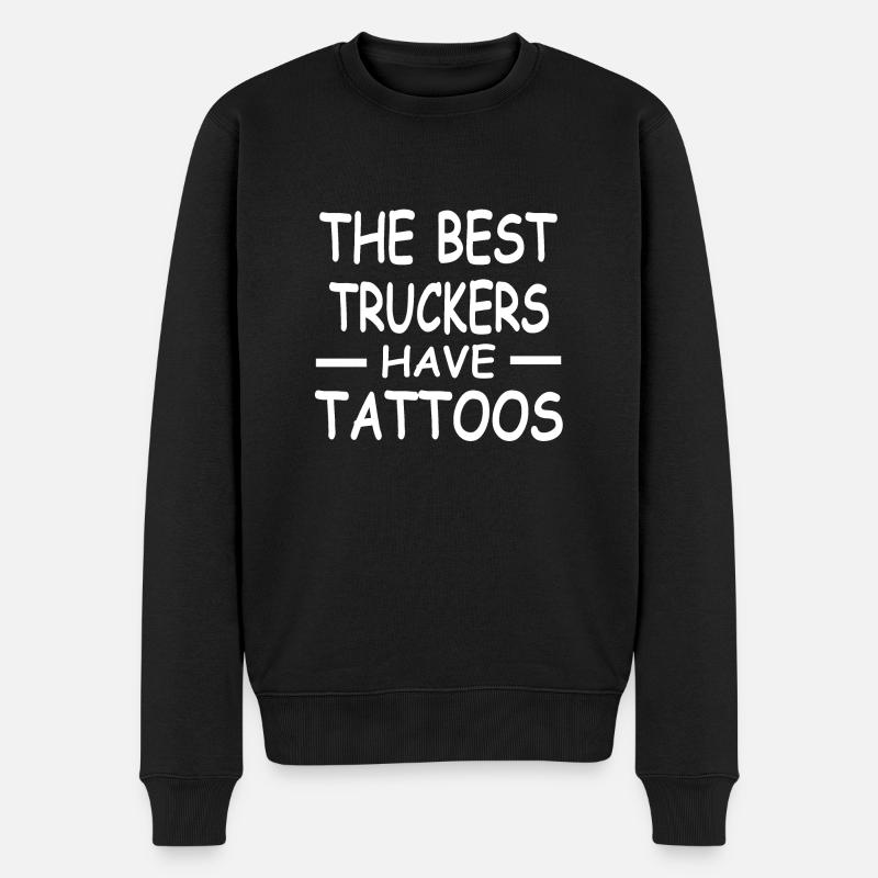 Camionneur - Pull Premium bio Homme - noir
