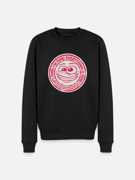 Tout va bien devis - Pull Premium bio Homme - noir