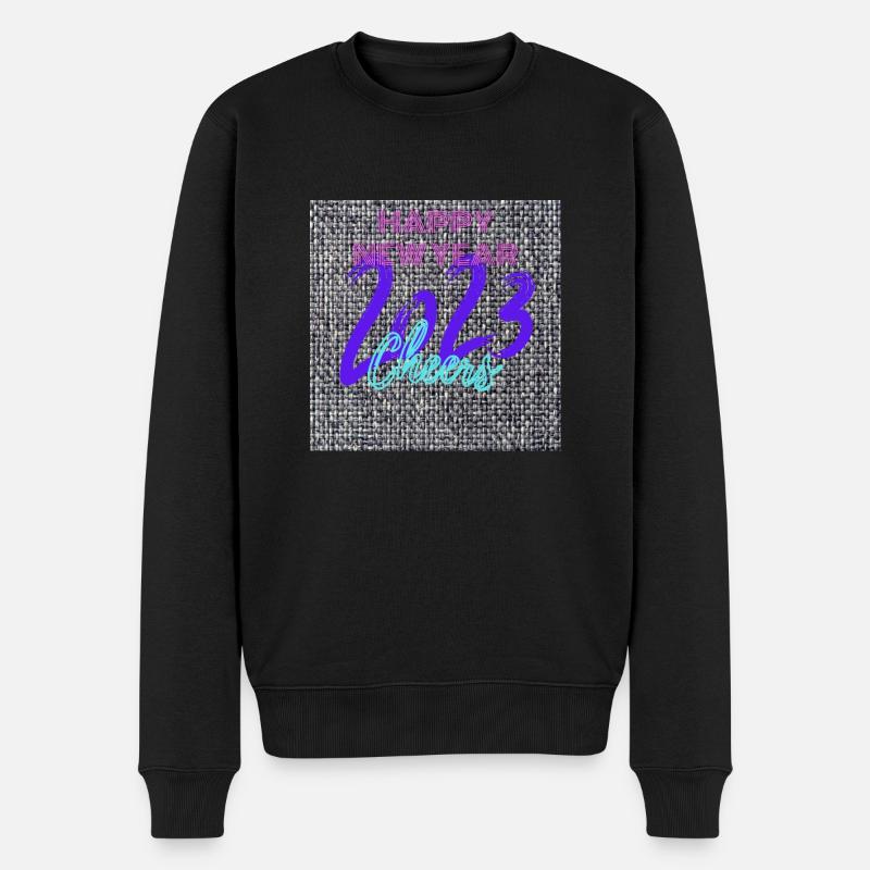 Bonne année 2023 - Pull Premium bio Homme - noir