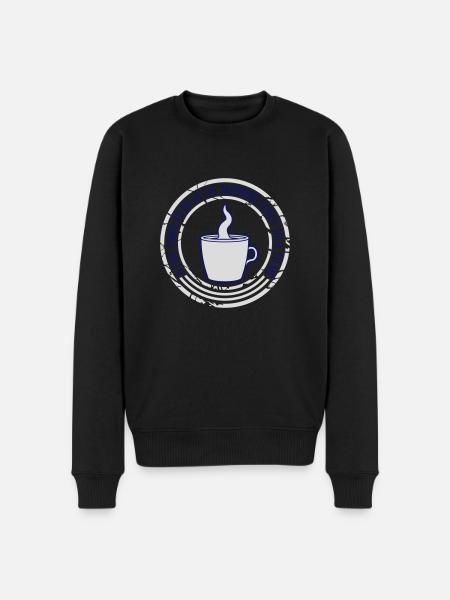 not talk to me - Men's Premium Organic Jumper - black