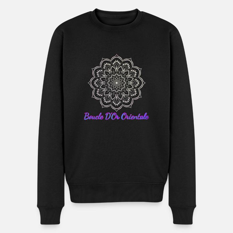 WAWJ Boucle d'or dorée Fall Winter 2022 - Pull Premium bio Homme - noir