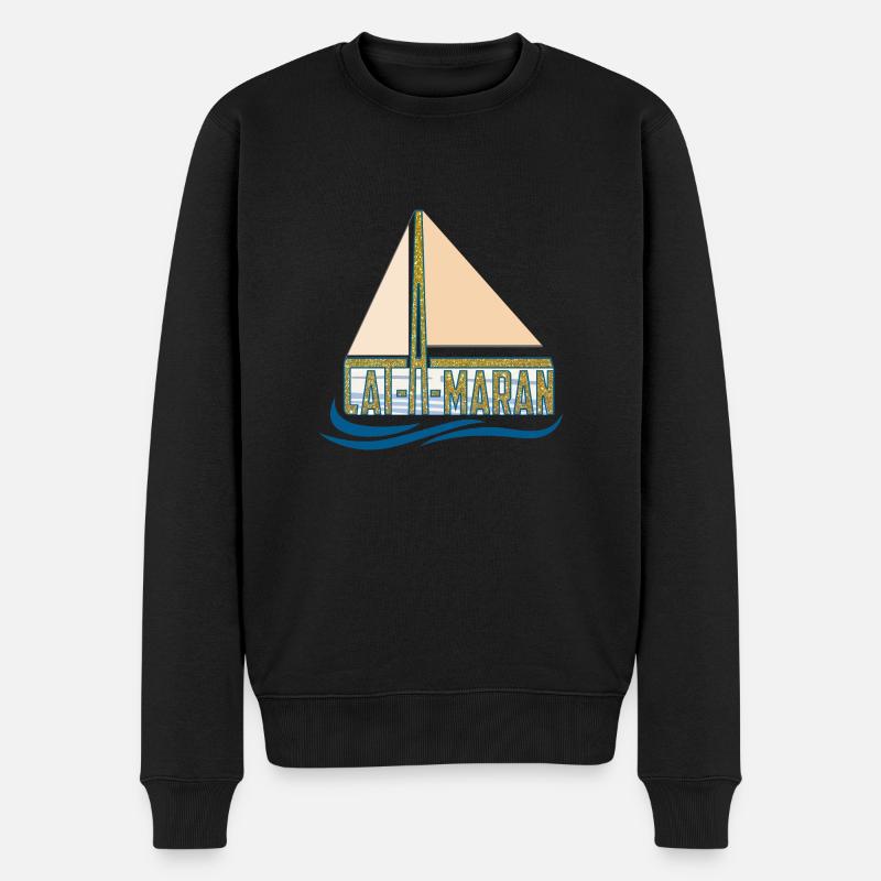 catAmaran - katAmaran - 2 - or - Pull Premium bio Homme - noir