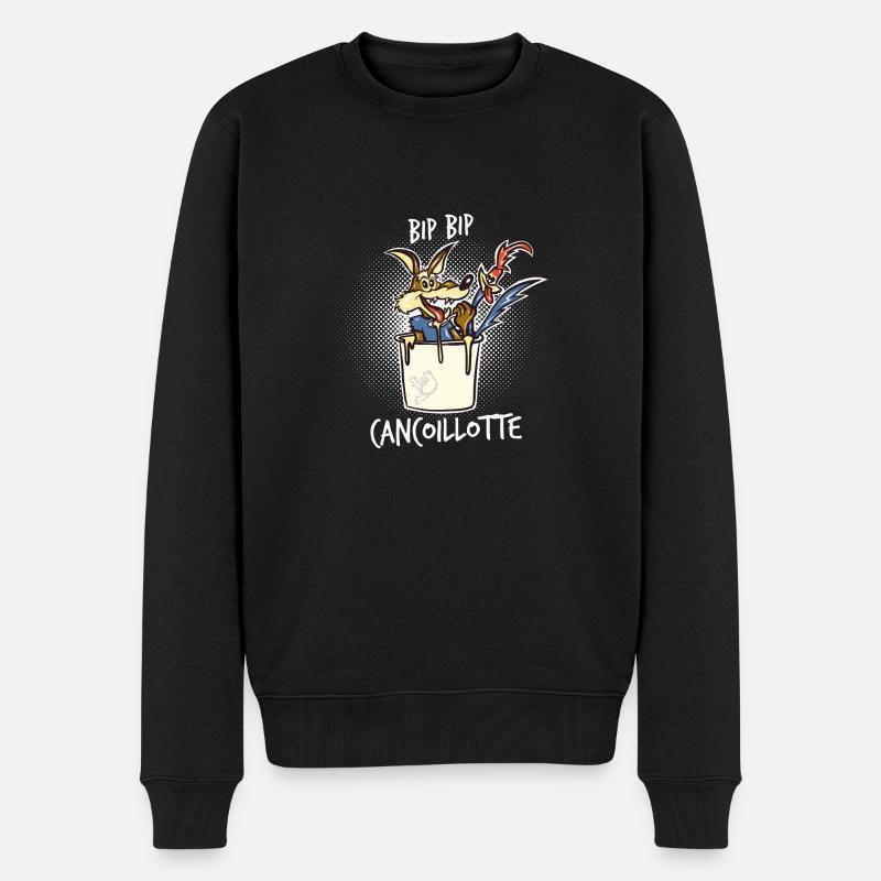 Cancoillotte - Pull Premium bio Homme - noir