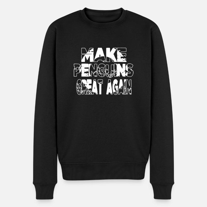 fun dancer couple awesome dj dancing all designs - Männer Premium Bio Pullover - Schwarz