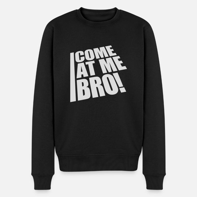 Viens à moi bro - Pull Premium bio Homme - noir