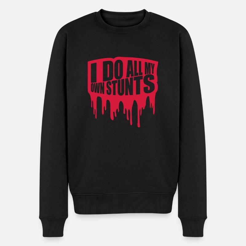 Toutes mes propres cascades - Pull Premium bio Homme - noir