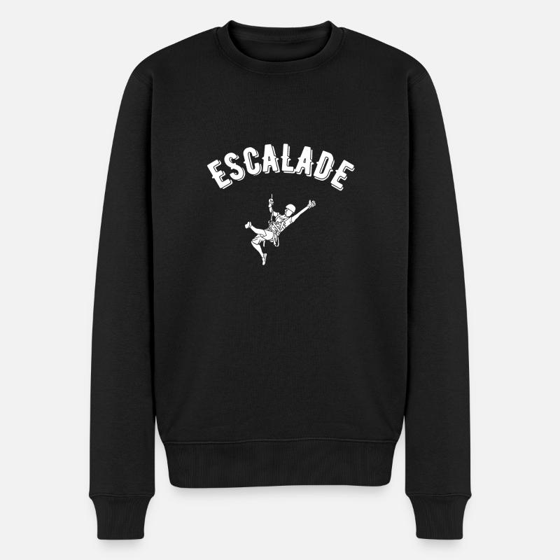 escalade - Pull Premium bio Homme - noir