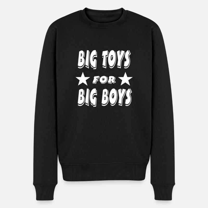Auto - Männer Premium Bio Pullover - Schwarz