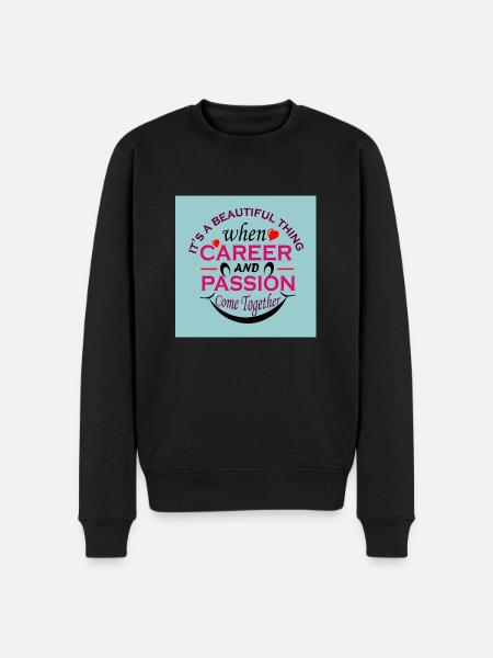 Nurse T shirt design - Men's Premium Organic Jumper - black