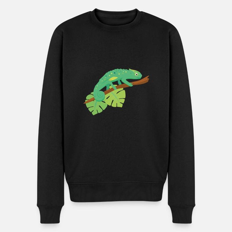 Caméléon - Pull Premium bio Homme - noir
