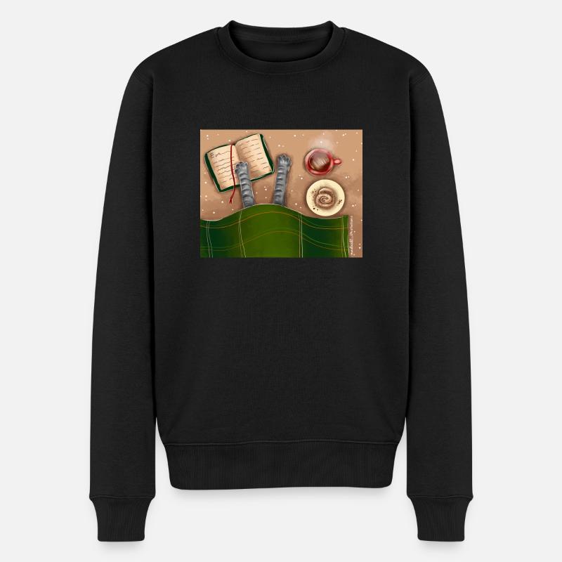 Journée parfaite - Pull Premium bio Homme - noir