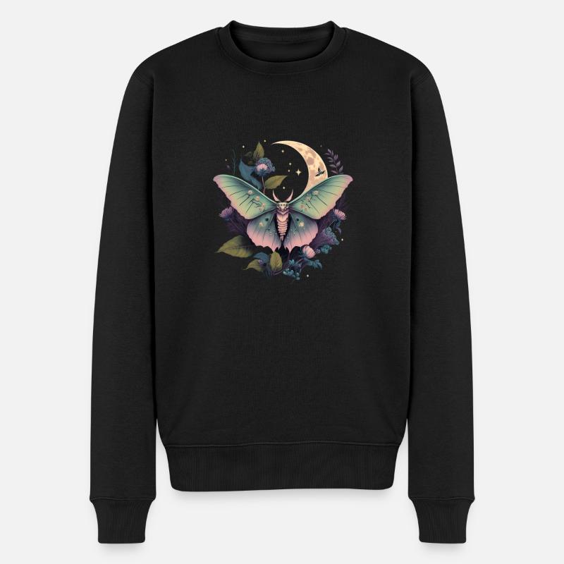 Teigne de minuit - Pull Premium bio Homme - noir