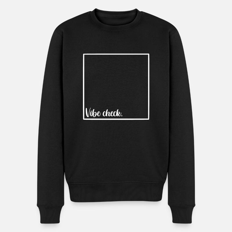 Vérification de l’ambiance - Pull Premium bio Homme - noir