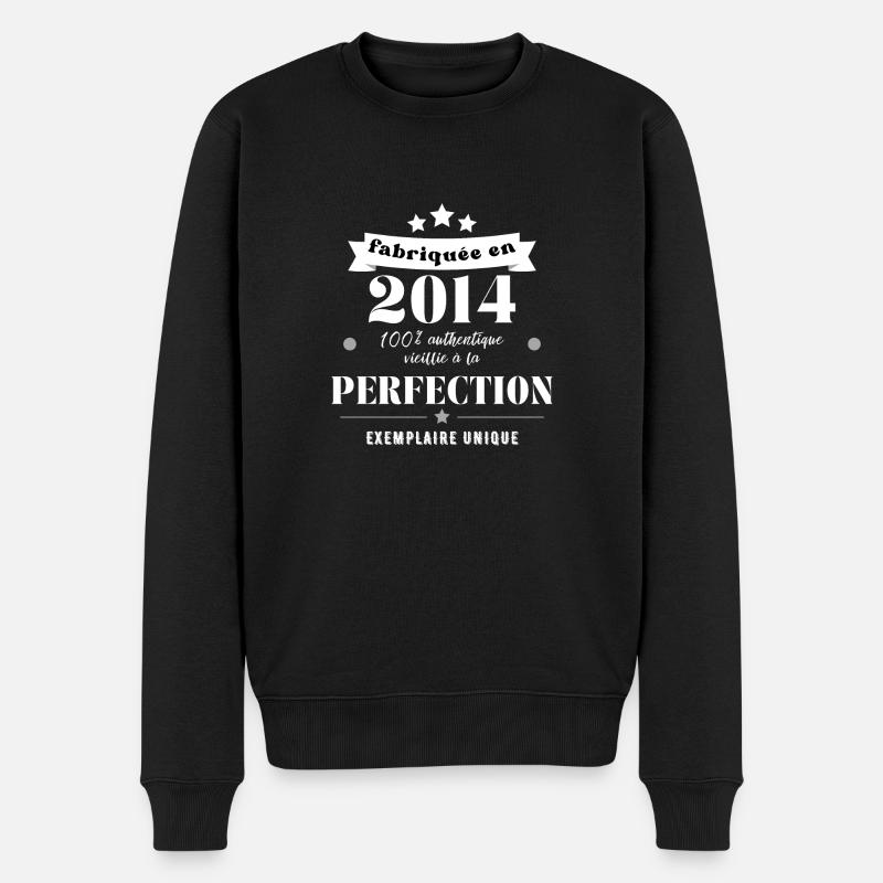 fabriquée en 2014 - Pull Premium bio Homme - noir