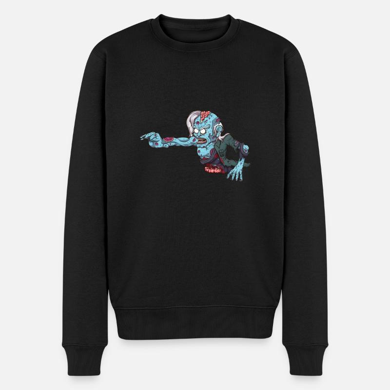 Zombie rampant - Pull Premium bio Homme - noir